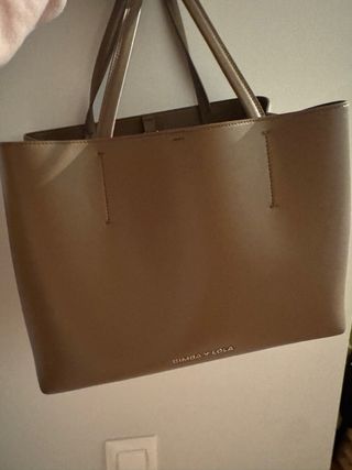 Bolso Bimba y Lola Original Marrón de piel.