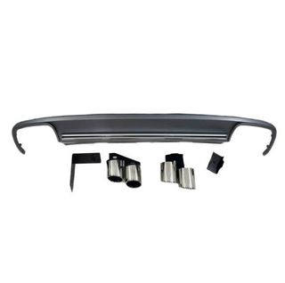 Difusor Trasero Audi A4 B8 4P / Avant 13-15 Look S