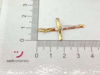 crucifijo oro 18k