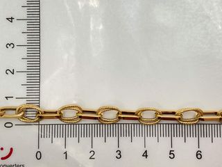 gargantilla oro 18k 22cm