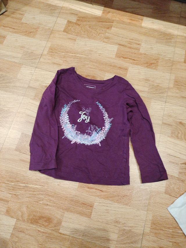 Lote 7 Camisetas Manga Larga Niña T2-3