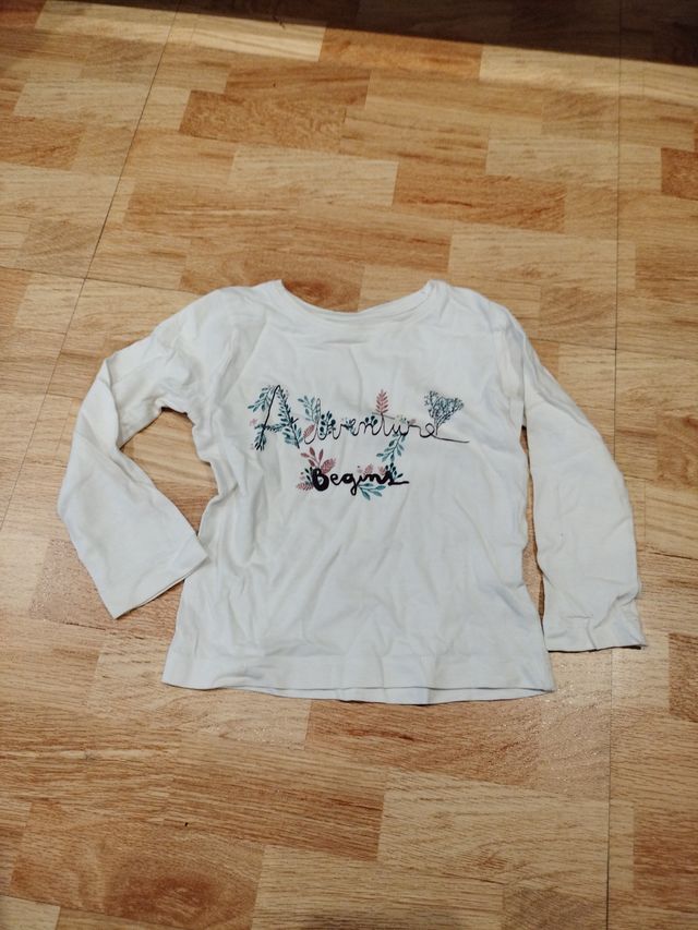 Lote 7 Camisetas Manga Larga Niña T2-3