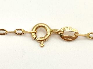 gargantilla oro 18k 23cm