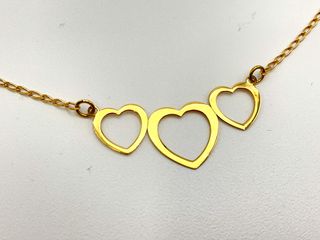 gargantilla oro 18k 25cm