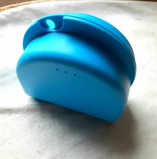 Estuche portátil azul