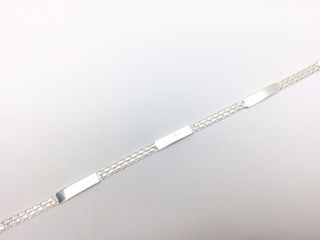 esclava plata 925mm