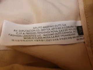 Pantalón Massimo Dutti Mujer.
SIN ESTRENAR. 
