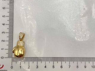 colgante oro 18k con circonita