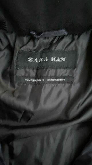 Chaqueta acolchada azul