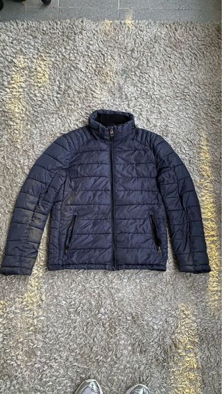 Chaqueta acolchada azul