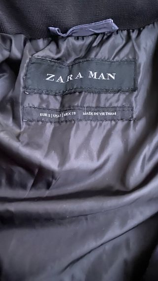 Chaqueta acolchada azul