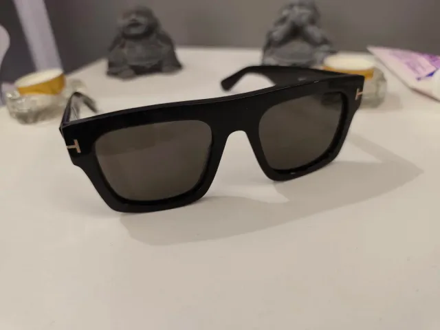 Gafas Tom Ford Negras y Doradas