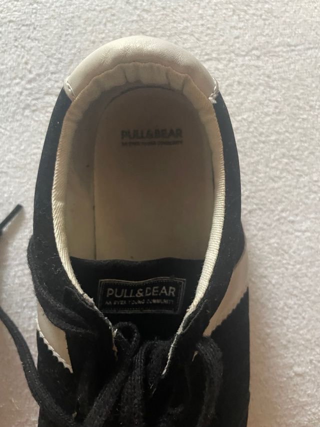 Zapatillas Springfield Terciopelo Fútbol Negras