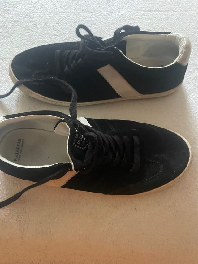 Zapatillas Springfield Terciopelo Fútbol Negras