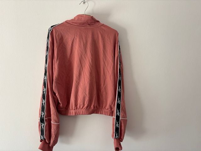 Chaqueta Reebok Mujer Talla L Rosa