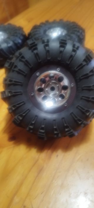 Ruedas Crawler 13cm 4 unidades