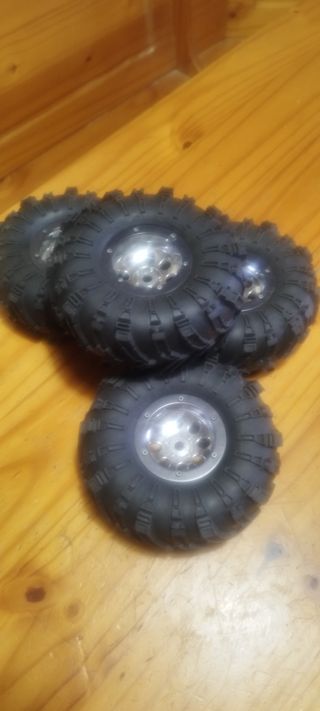 Ruedas Crawler 13cm 4 unidades
