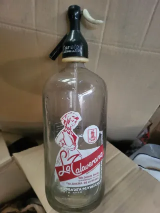 Sifón antiguo La Talaverana
