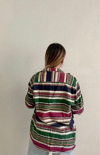 Camisa/Sobrecamisa Vintage Multicolor