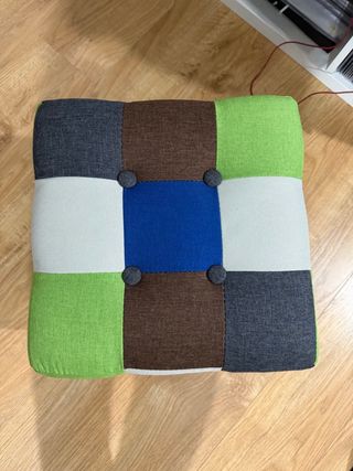 Pouf cubo colorato nuovo