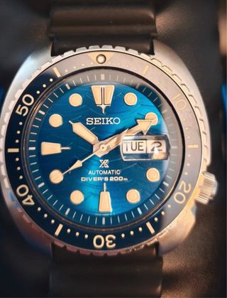 Seiko King Turtle White Shark 