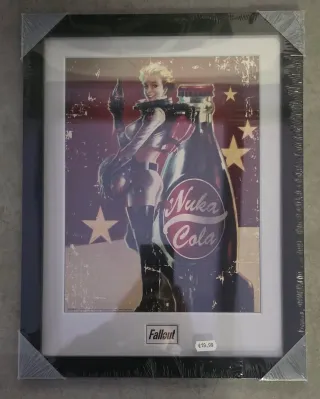 Stampa incorniciata Nuka-Cola Fallout