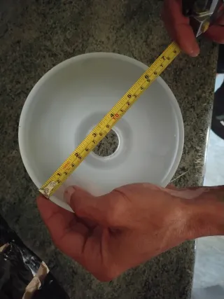 Tulipas de cristal para lámpara