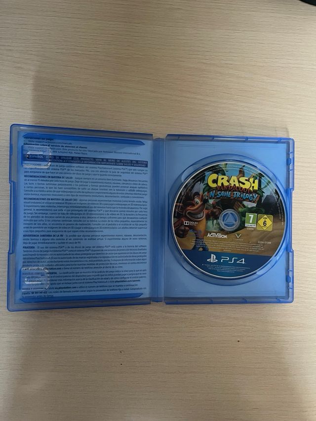 Crash Bandicoot N. Sane Trilogy PS4