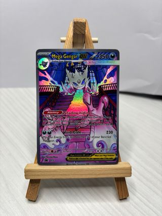 Mega Gengar EX Shiny Custom Card