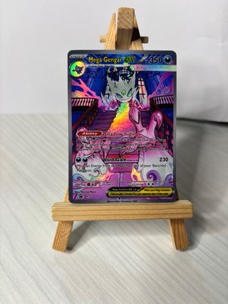 Mega Gengar EX Shiny Custom Card