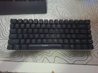 Teclado Mecánico 60% Ajazz Negro/Blanco