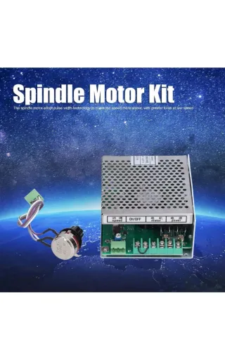 Kit Motor CNC 500W