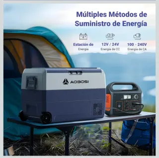 Nevera portátil 50L camping