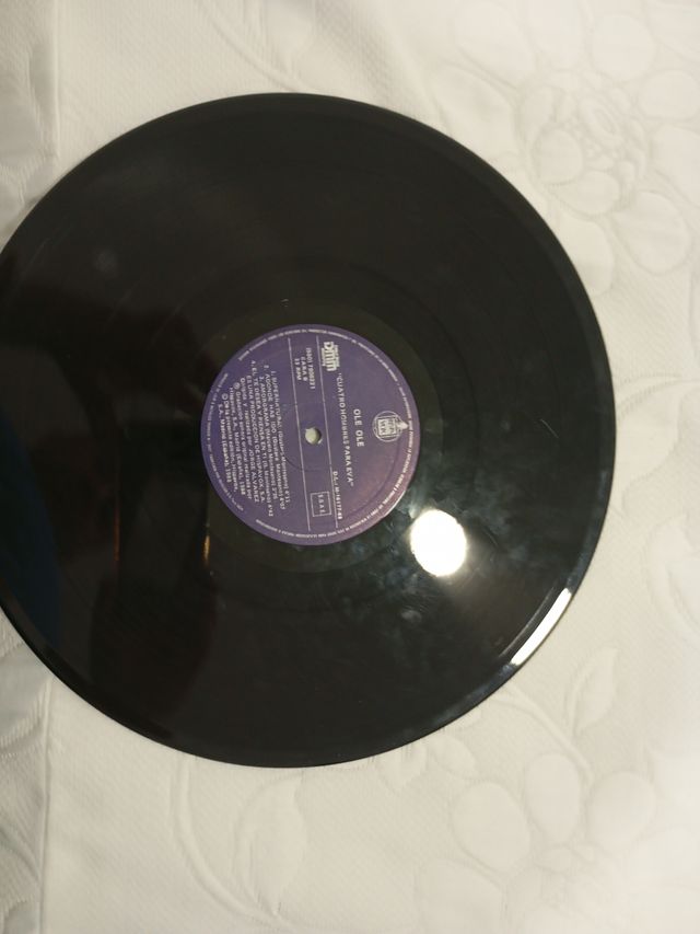 Vinilo Ole Ole - Cuatro Hombres Para Eva