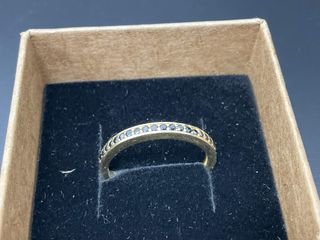 anillo oro 14k con piedra