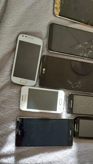 Lotto 7 telefoni Huawei, LG, Samsung