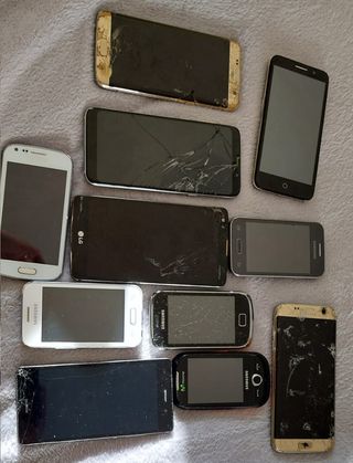 Lotto 7 telefoni Huawei, LG, Samsung