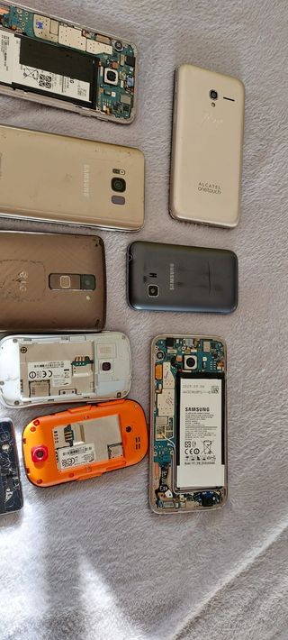Lotto 7 telefoni Huawei, LG, Samsung