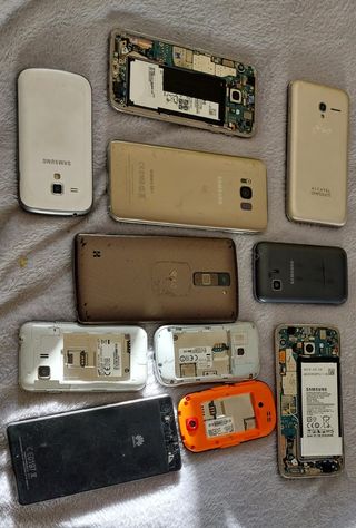 Lotto 7 telefoni Huawei, LG, Samsung