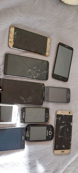 Lotto 7 telefoni Huawei, LG, Samsung