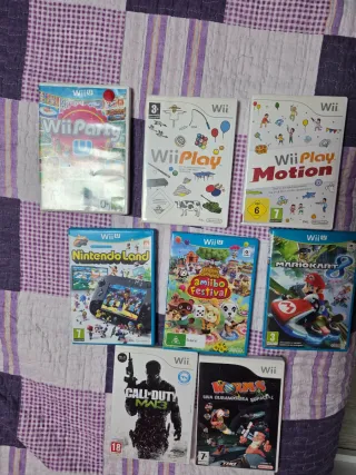 Juegos Wii y Wii U: Mario Kart, Call of Duty, Wii
