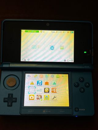 Nintendo 3DS Blue + caricabatterie