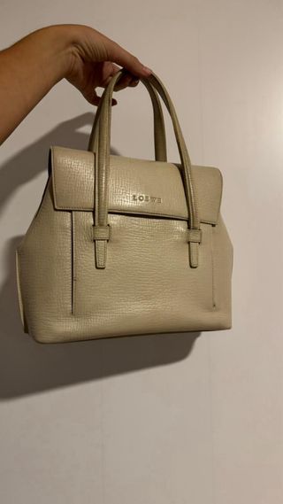 Bolso Loewe Beige Piel Texturizada