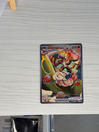 Infernape EX Custom Card dragonball inspirate