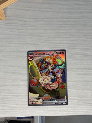 Infernape EX Custom Card dragonball inspirate