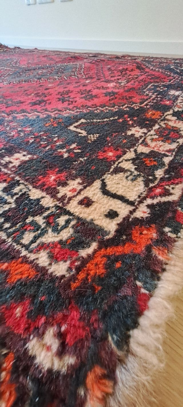 Alfombra Persa Shiraz Lana Hecha a Mano