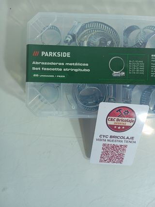 Parkside Abrazaderas Metálicas Set 26 Unidades