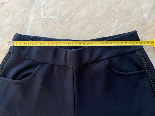 Pantaloni tuta blu donna tg M