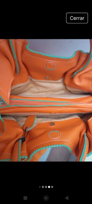 Bolso Tod's Naranja y Verde