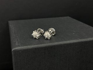 pendientes oro 18k con piedra